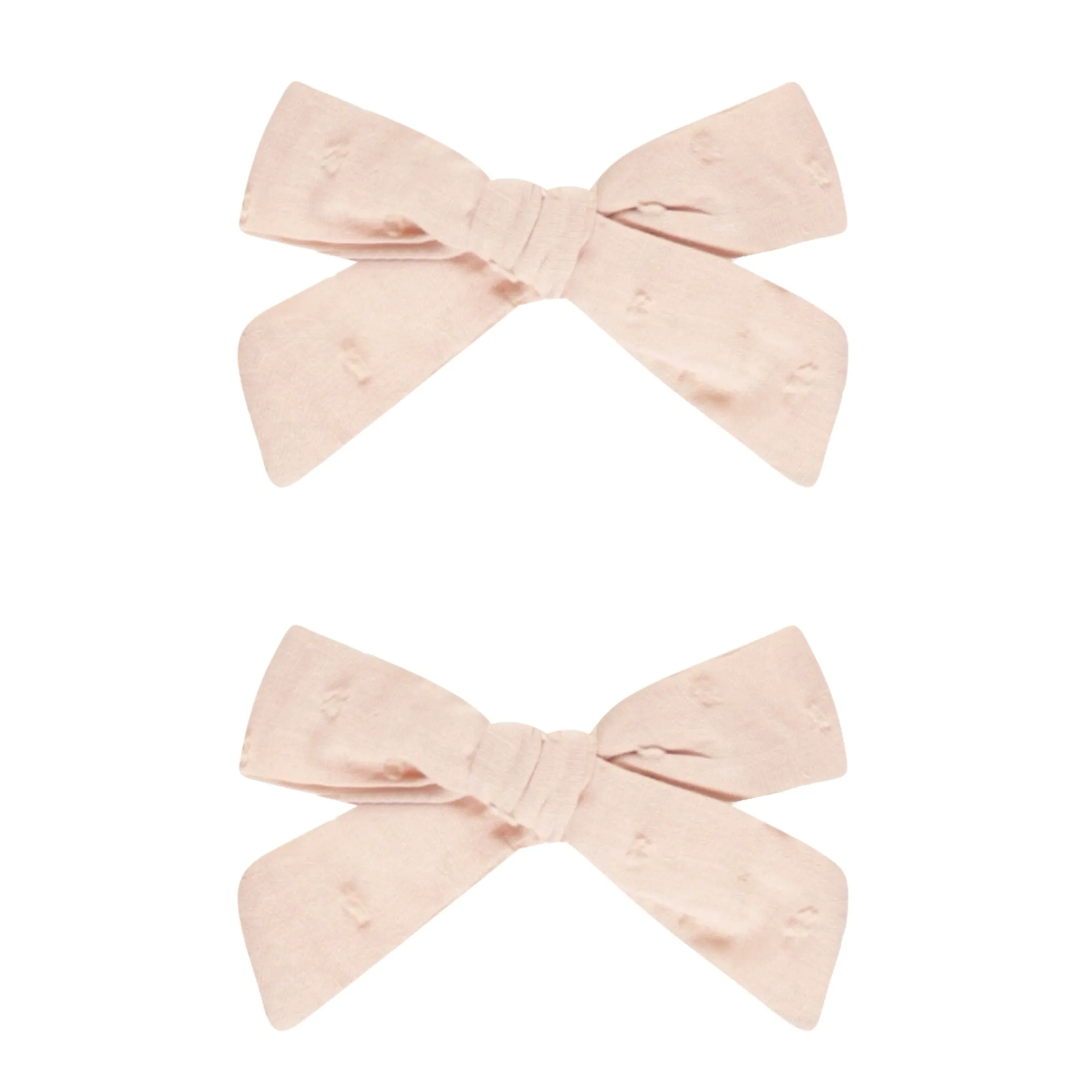 Clip Bows (Set of 2) | Shell