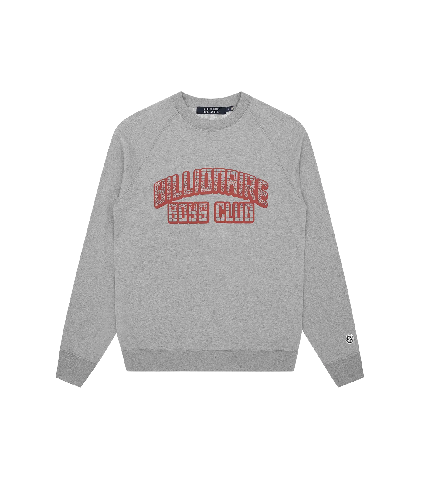 COLLEGE CREWNECK - HEATHER GREY