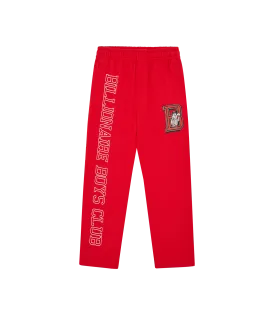 COLLEGE SWEATPANT - RED