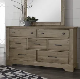 Cool Rustic 7 Drawer Dresser