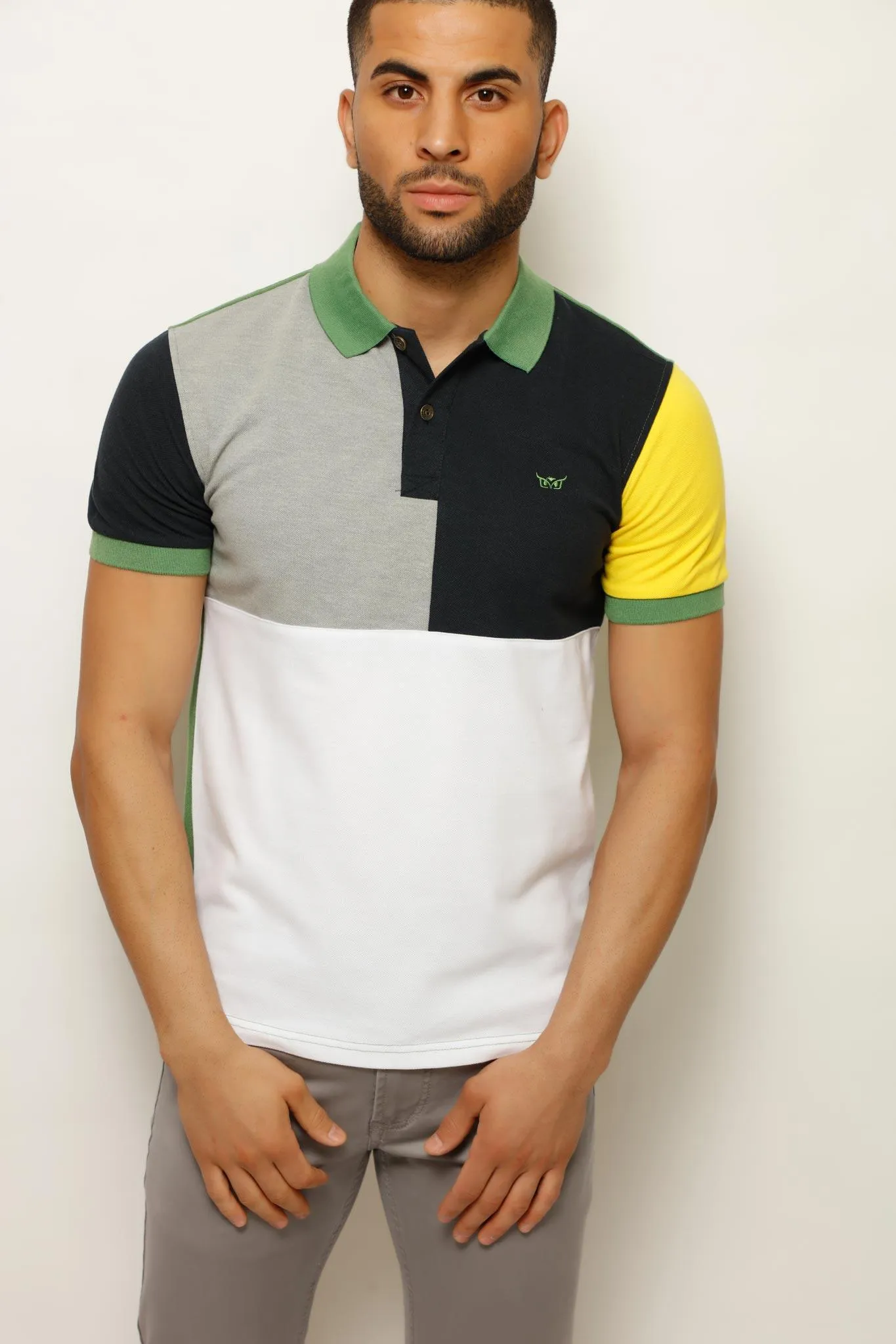 CORADO CLASSIC MULTICOLOR MEN'S POLO TSHIRT