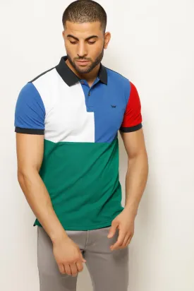 CORADO CLASSIC MULTICOLOR MEN'S POLO TSHIRT