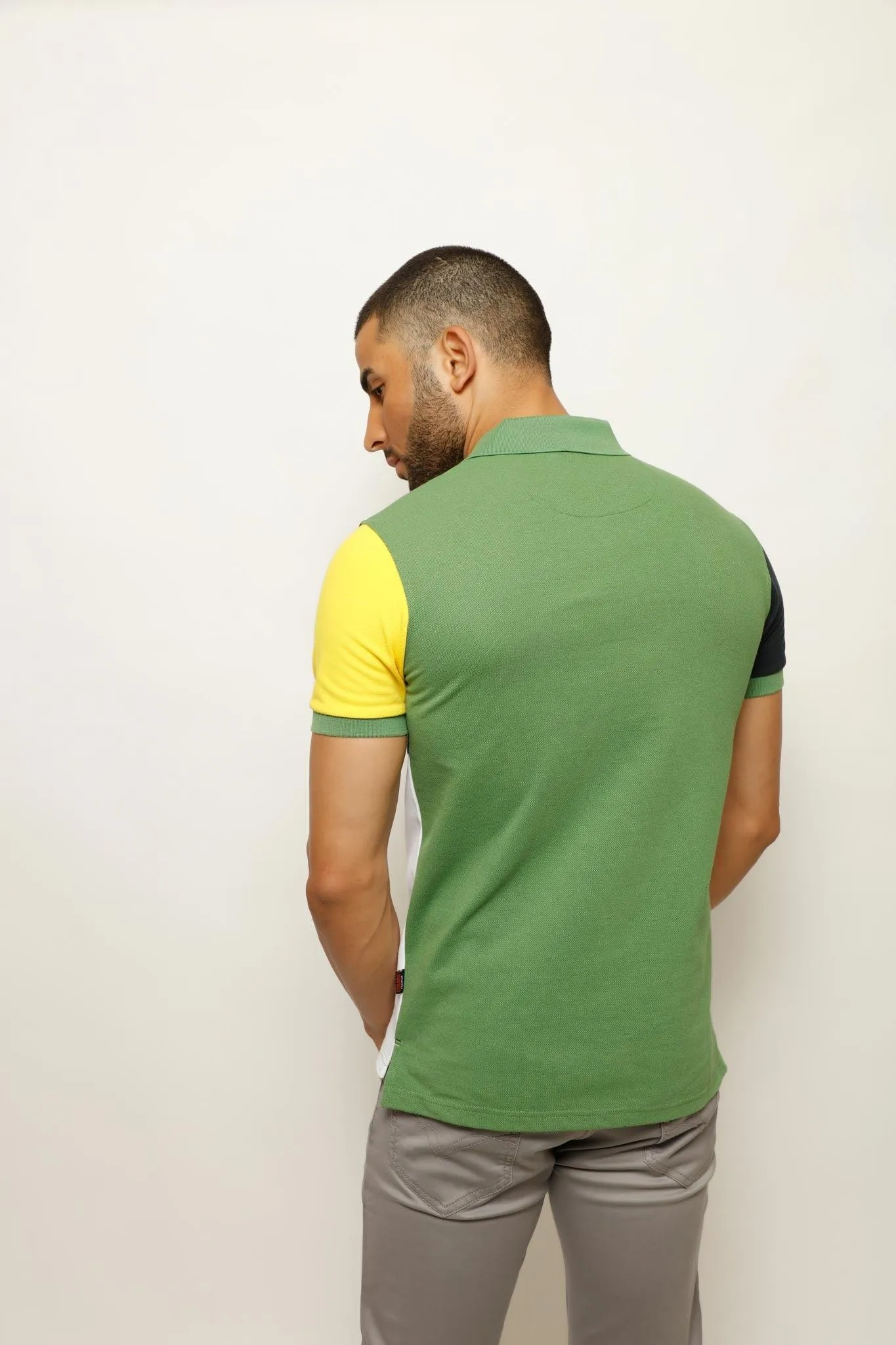 CORADO CLASSIC MULTICOLOR MEN'S POLO TSHIRT