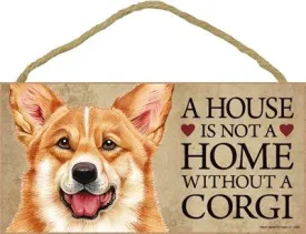 Corgi Door Sign