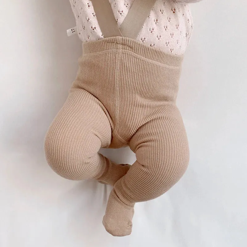 Cotton Romper With Straps