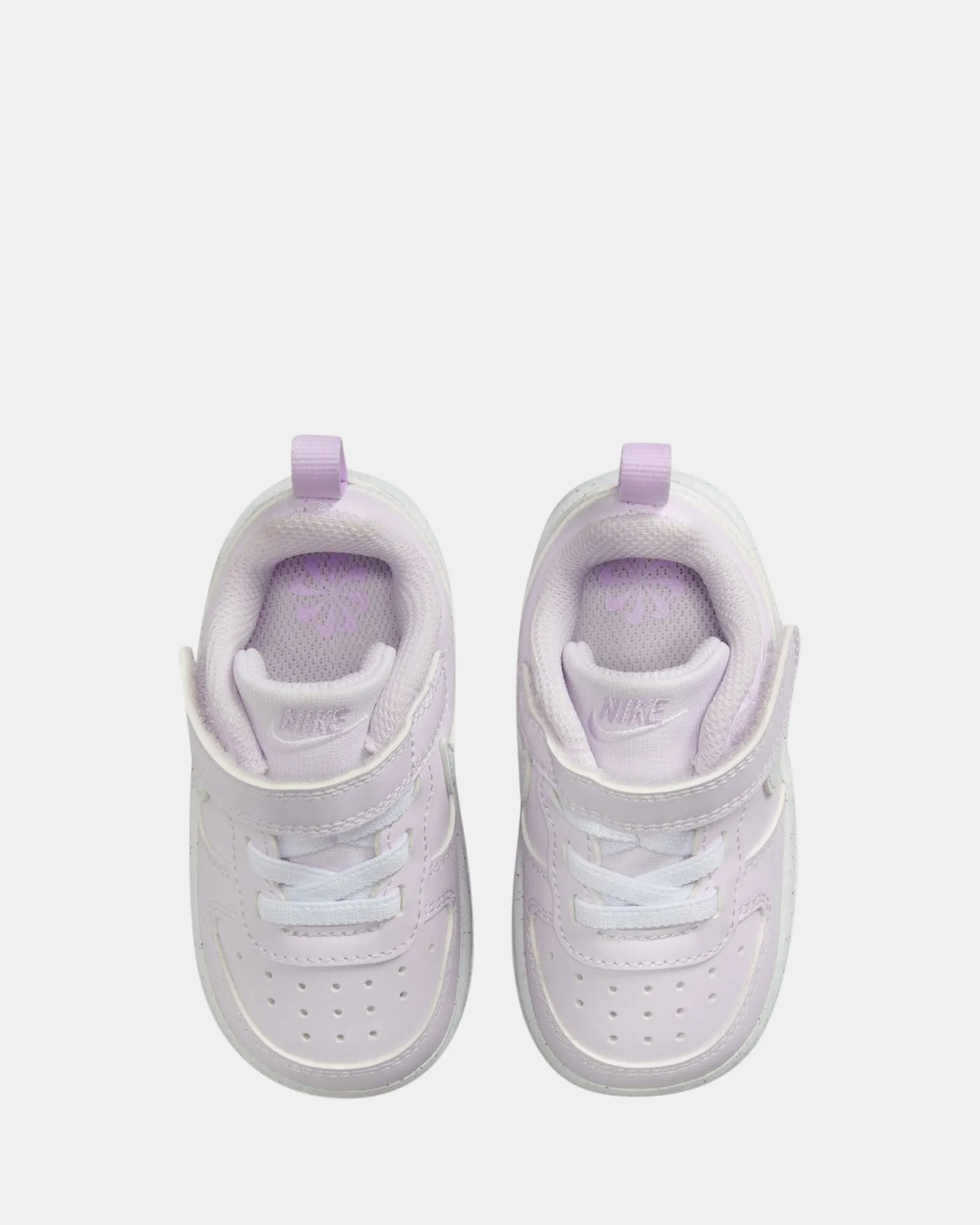 Court Borough Low Recraft Infant Barely Grape/White/Lilac Bloom