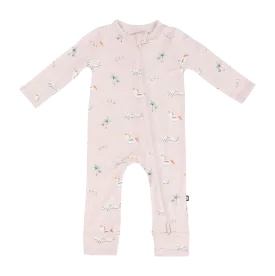 Court Culture x Kyte Baby Beach Blush Zippered Romper