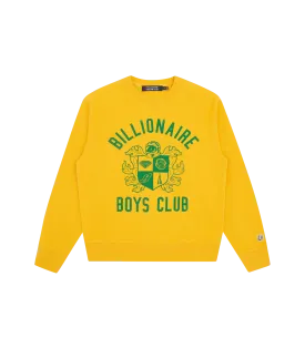 CREST LOGO CREWNECK - YELLOW