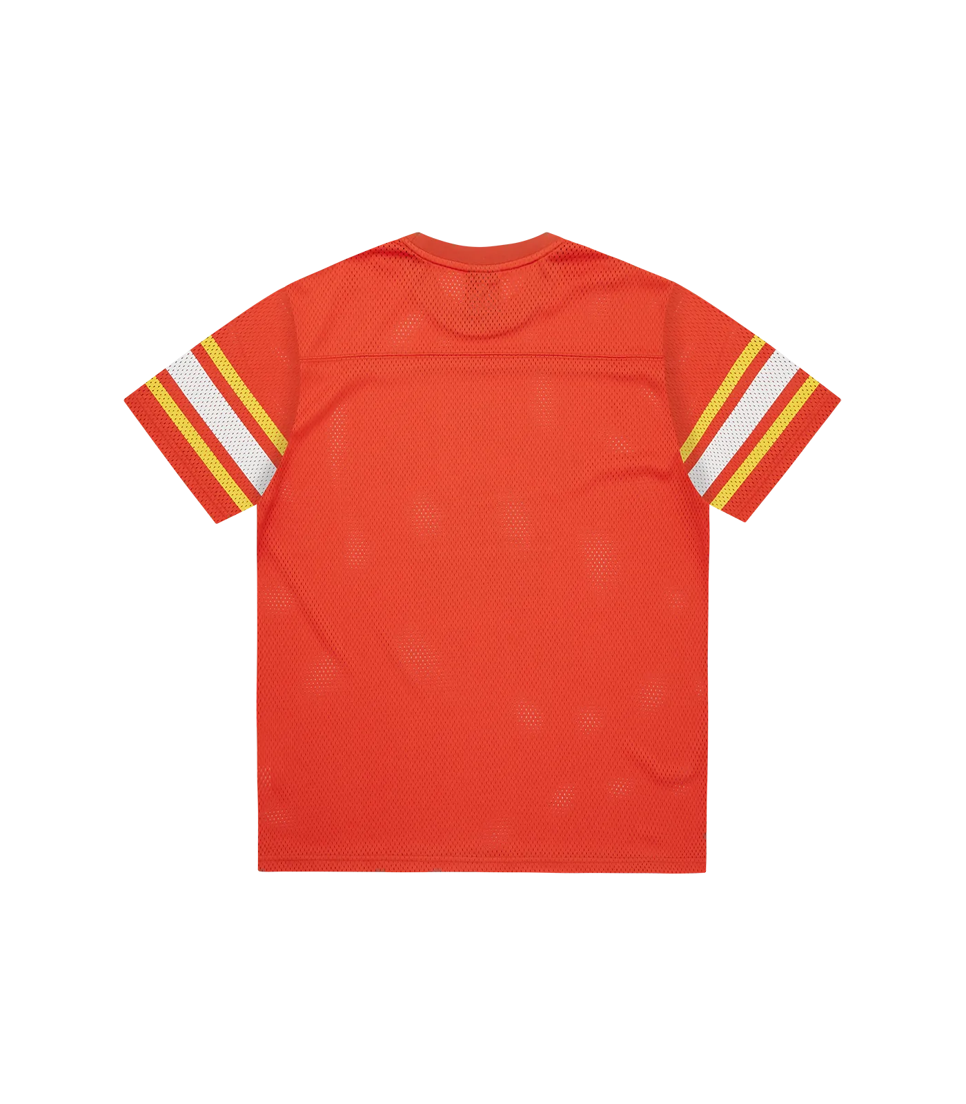 CREST LOGO MESH FOOTBALL SHIRT - ORANGE