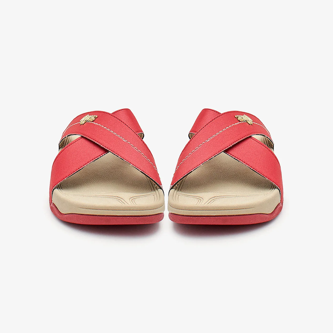 Daily Comfort Cross-Strap Chappals