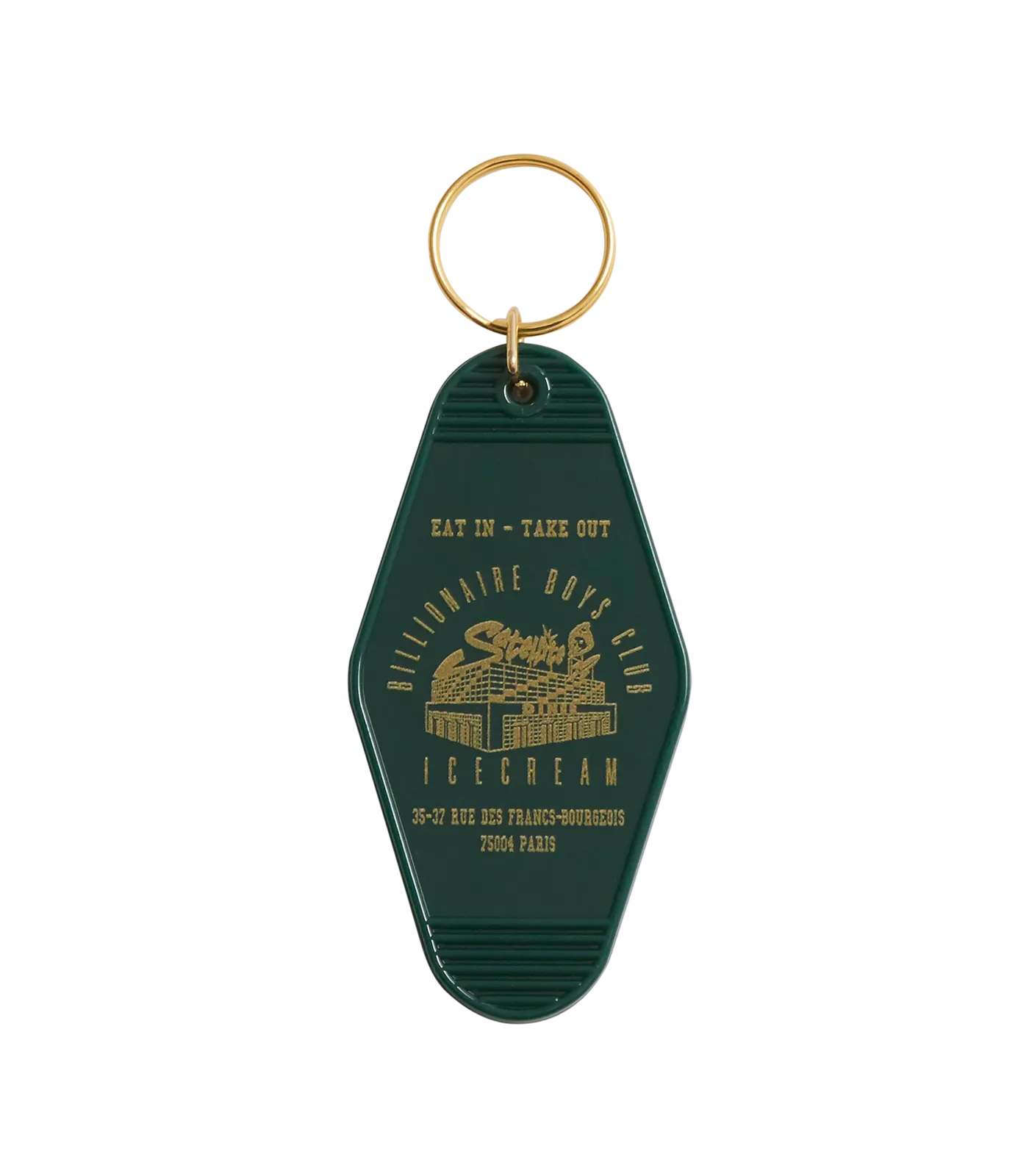 DINER KEYRING - GREEN