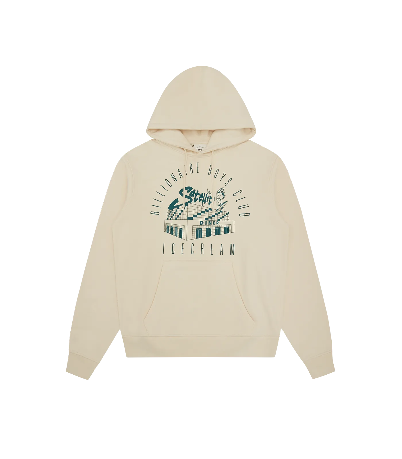 DINER POPOVER HOODIE - CREAM