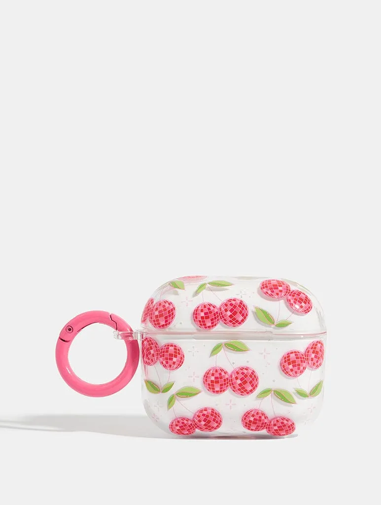 Disco Cherries Airpods Case