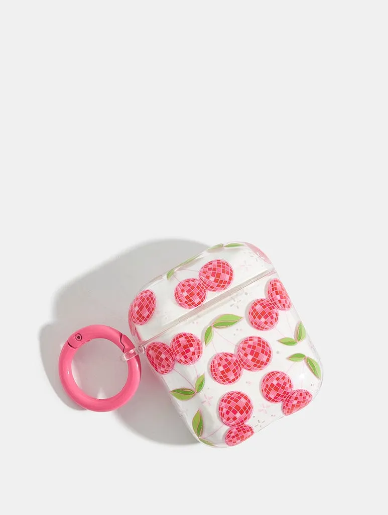 Disco Cherries Airpods Case