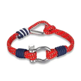 Double Shackle Parachute Cord Bracelet