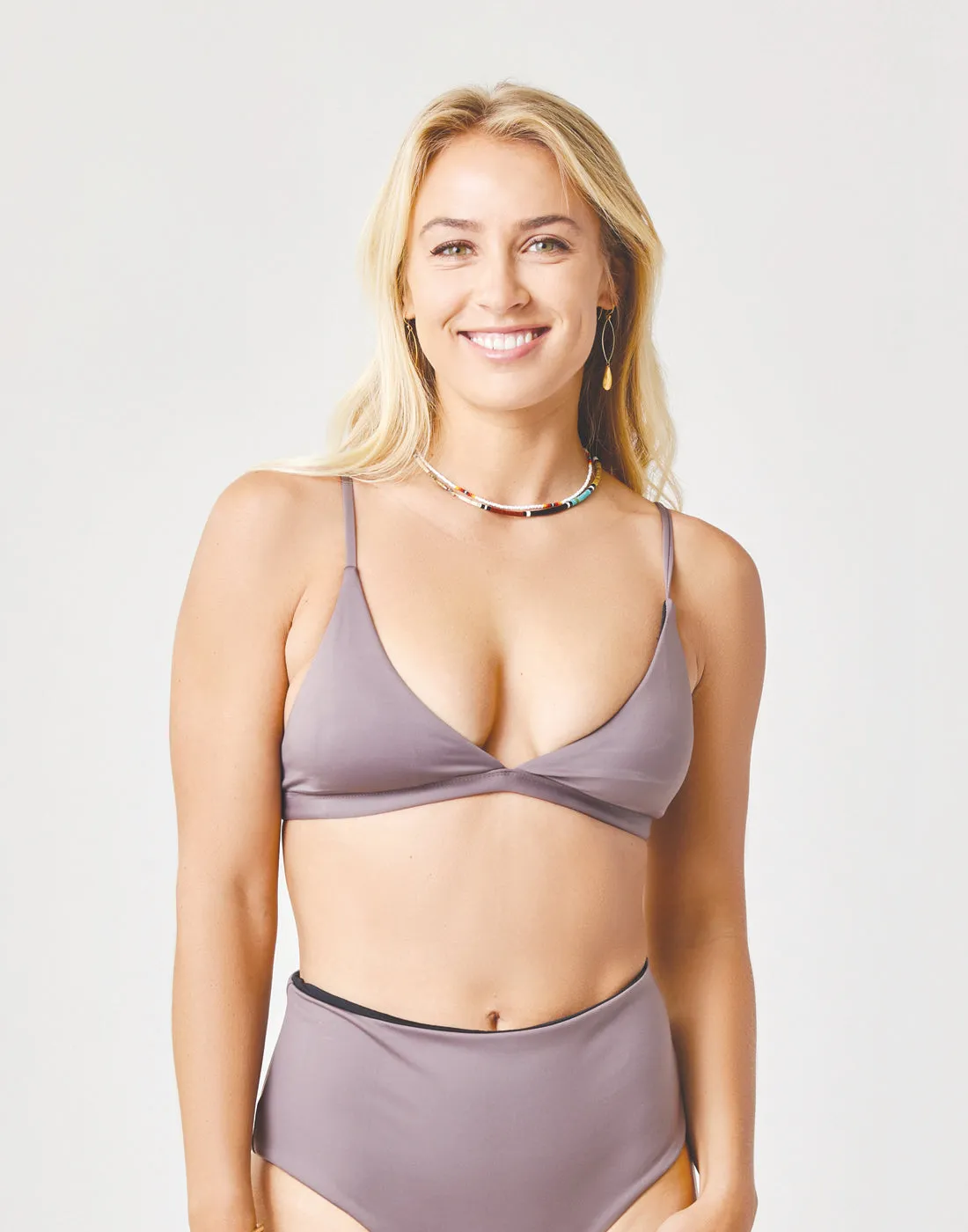 Drea Compression Top: Dark Fawn