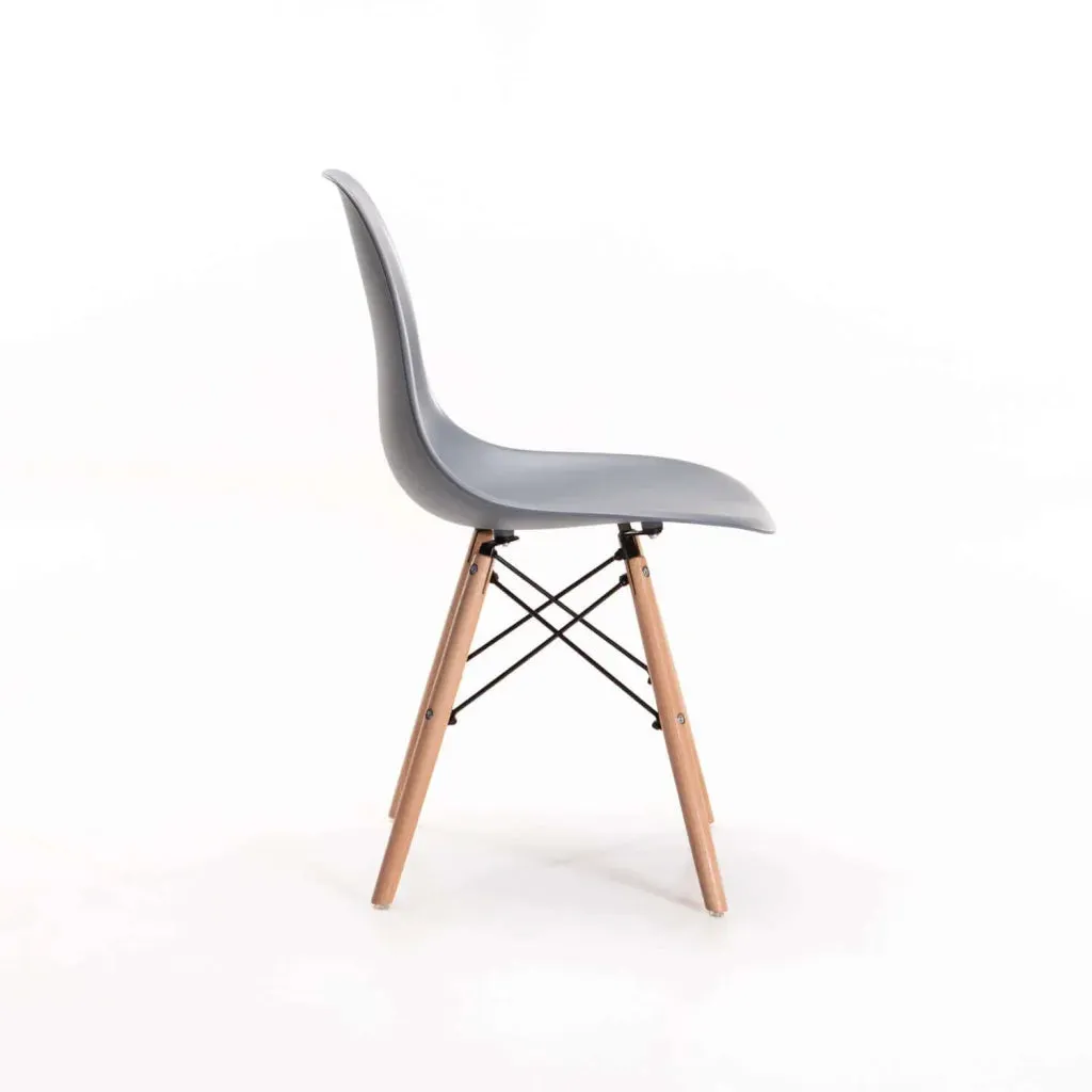 EMMY WOODEN LEG DINING CHAIR