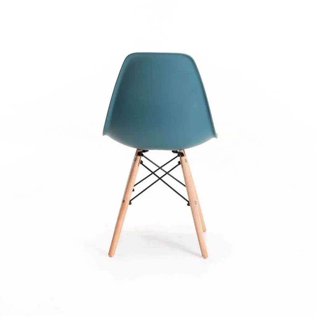 EMMY WOODEN LEG DINING CHAIR