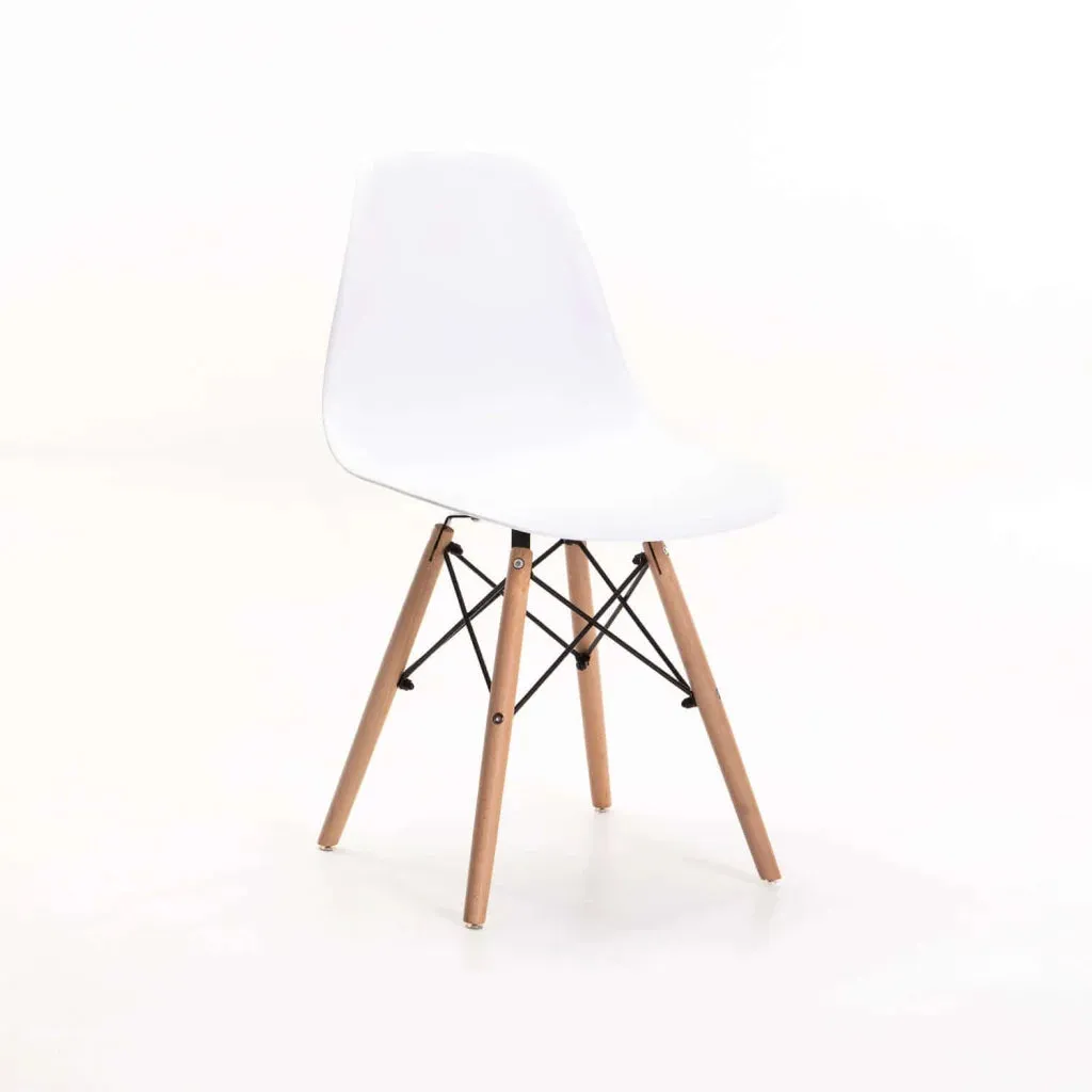 EMMY WOODEN LEG DINING CHAIR