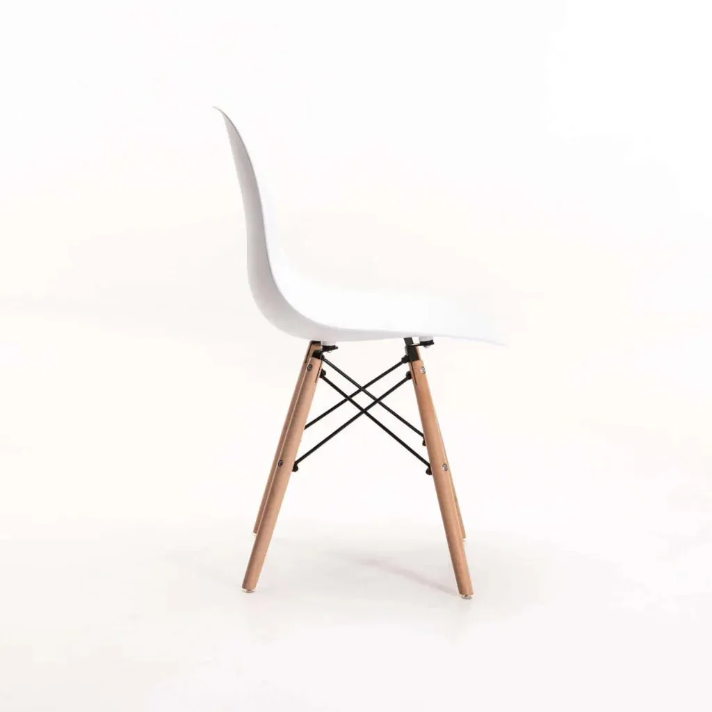 EMMY WOODEN LEG DINING CHAIR