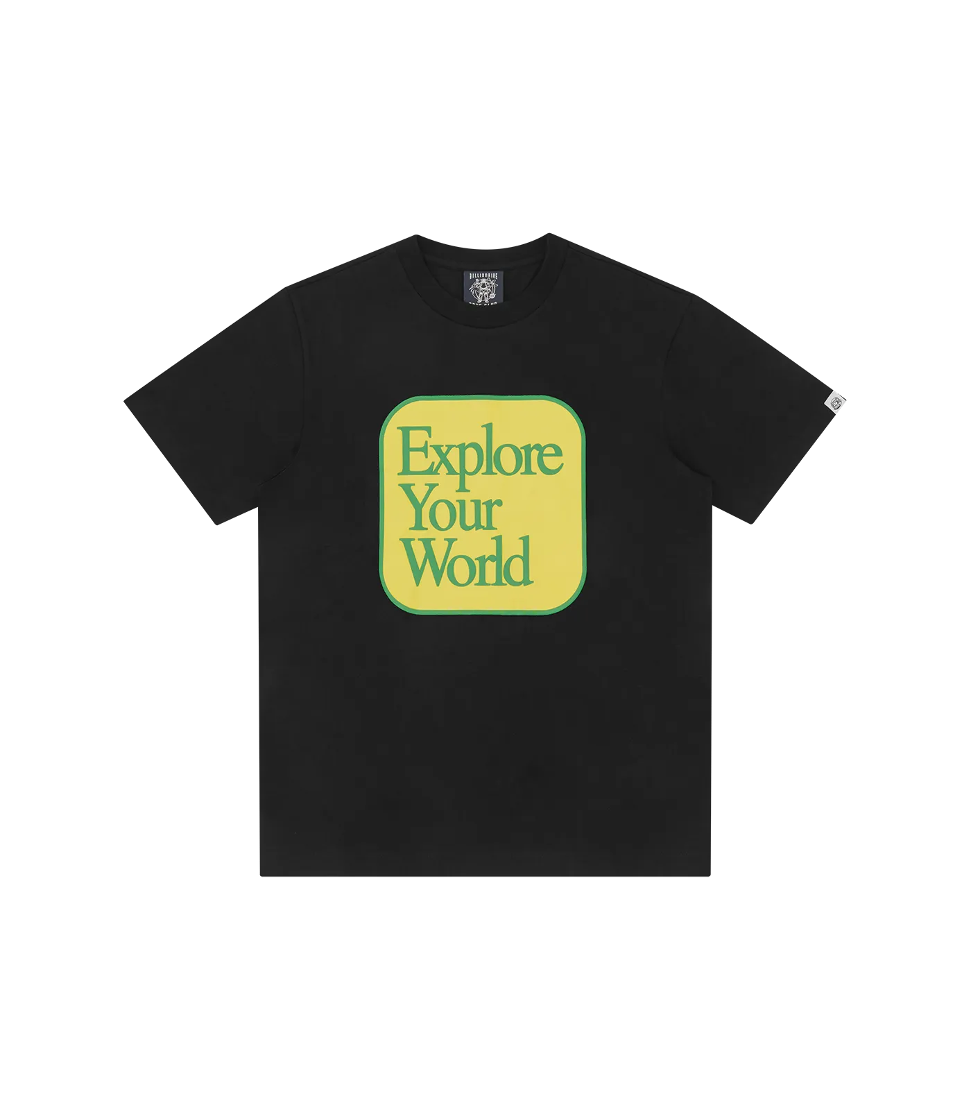 EXPLORE YOUR WORLD T-SHIRT - BLACK