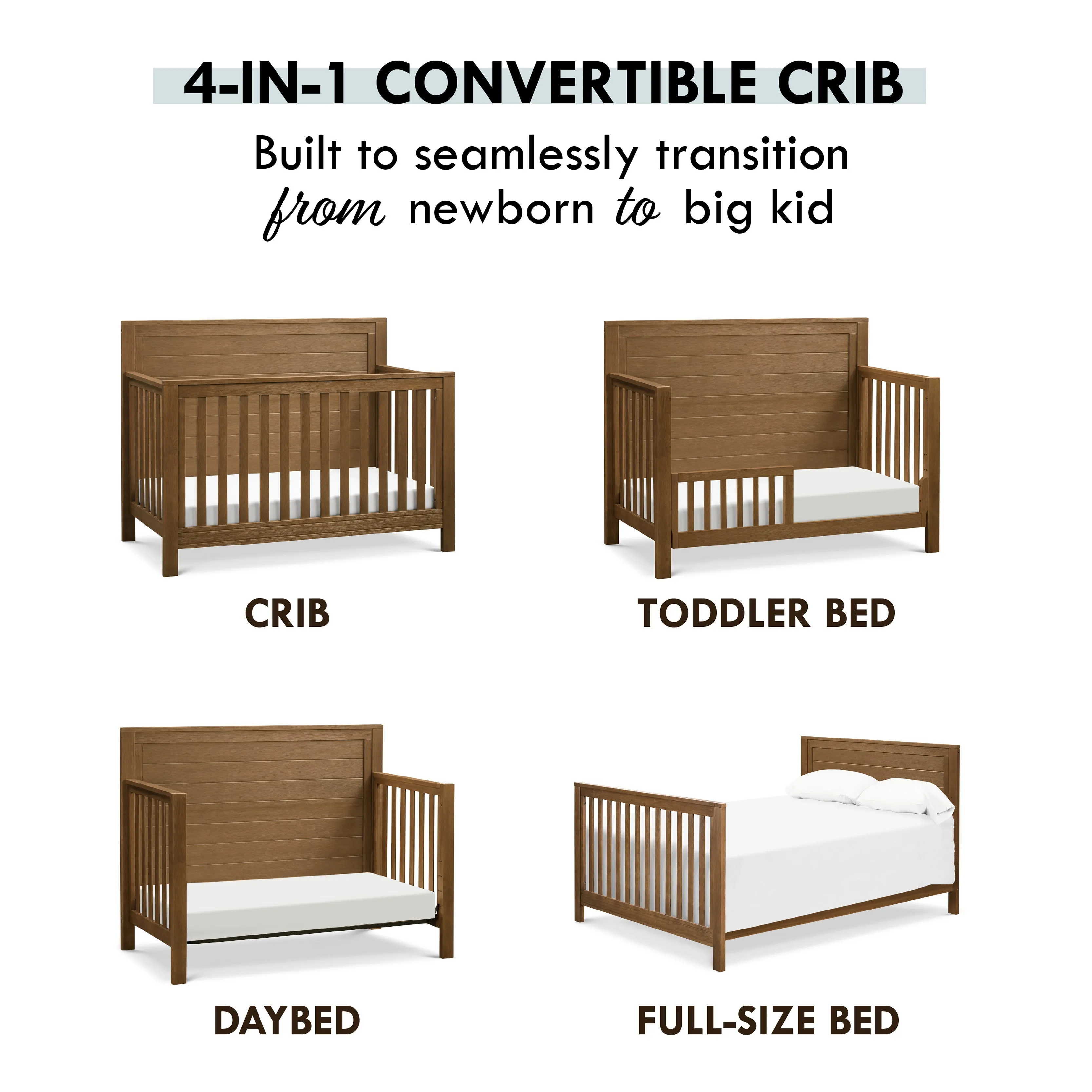 Fairway 4-in-1 Convertible Crib