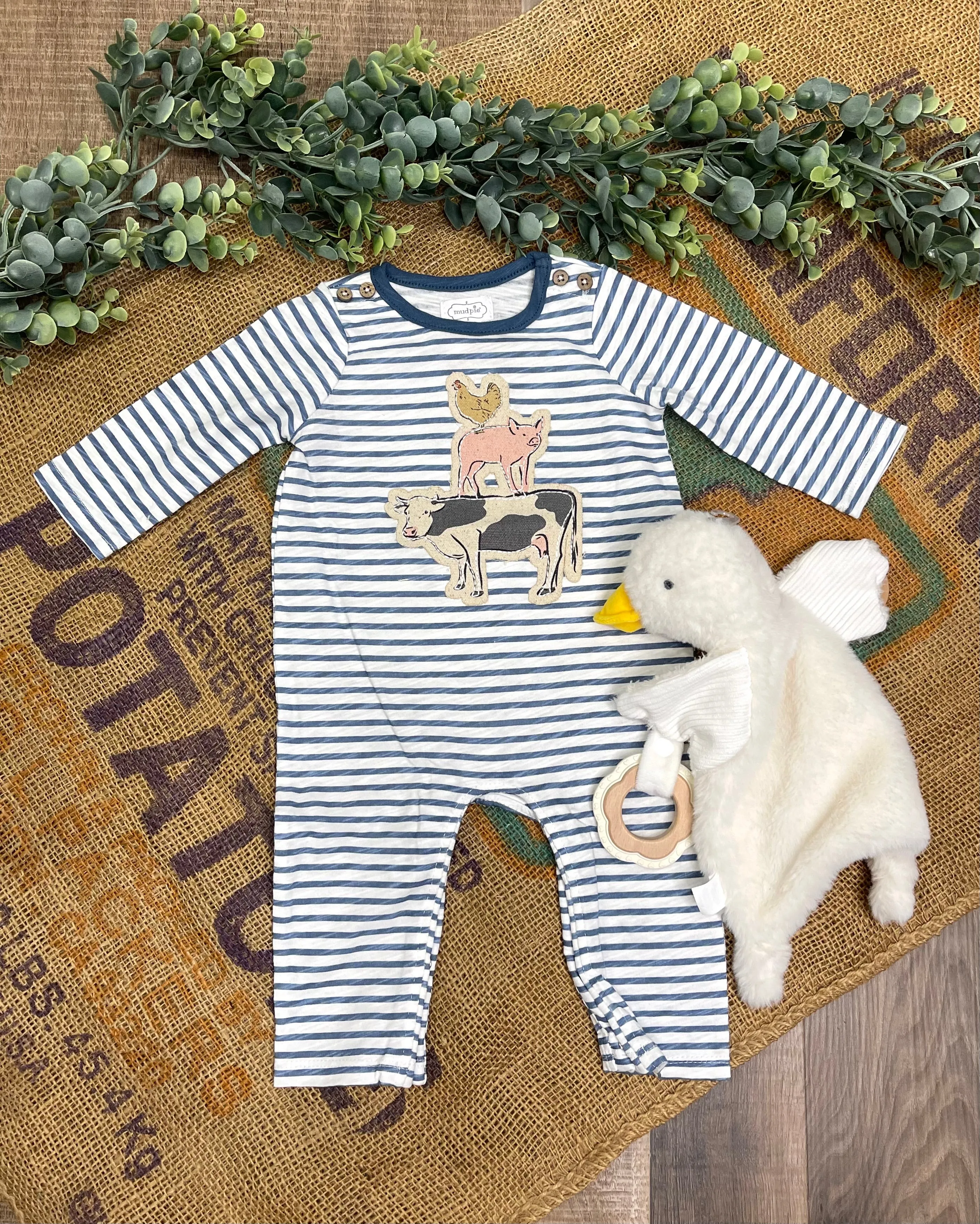 Farm Friends Baby Bodysuit