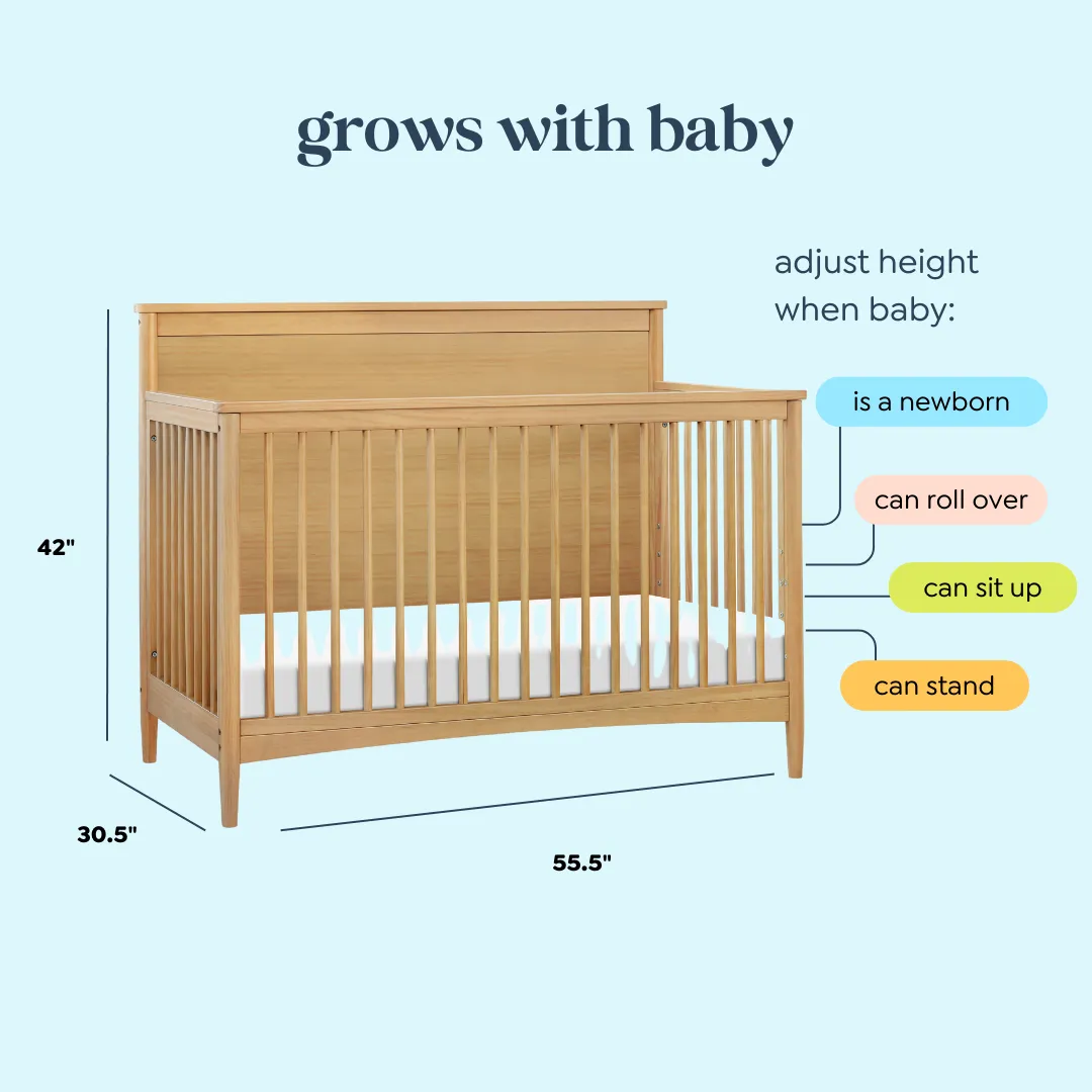 Frem 4-in-1 Convertible Crib