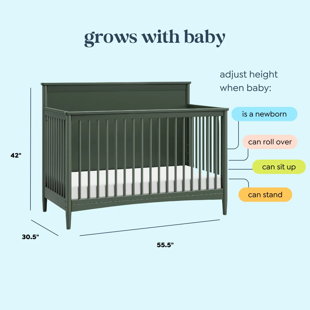 Frem 4-in-1 Convertible Crib