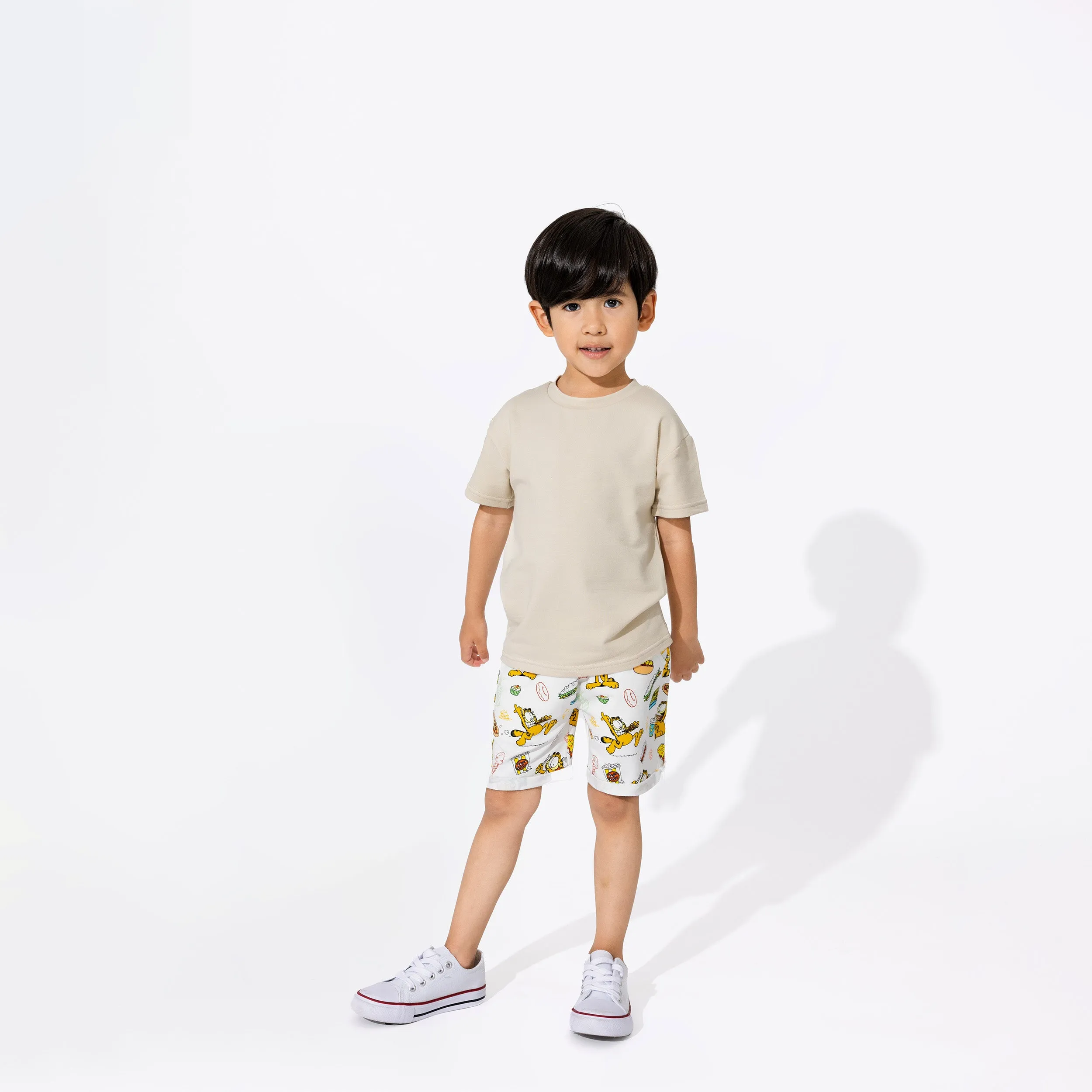 Garfield: Snack Attack Bamboo Terry Kids Daywear Shorts