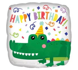 Gator Birthday Balloon