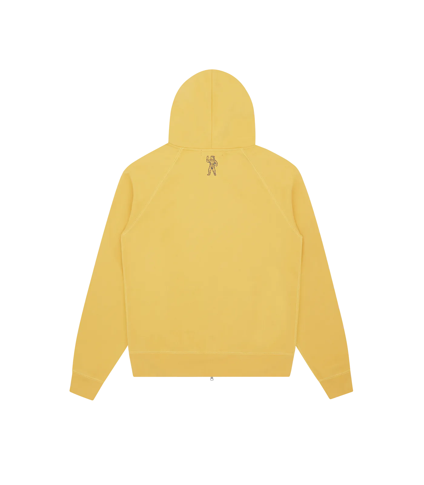 GENTLEMAN LOGO ZIP THROUGH HOOD - YELLOW