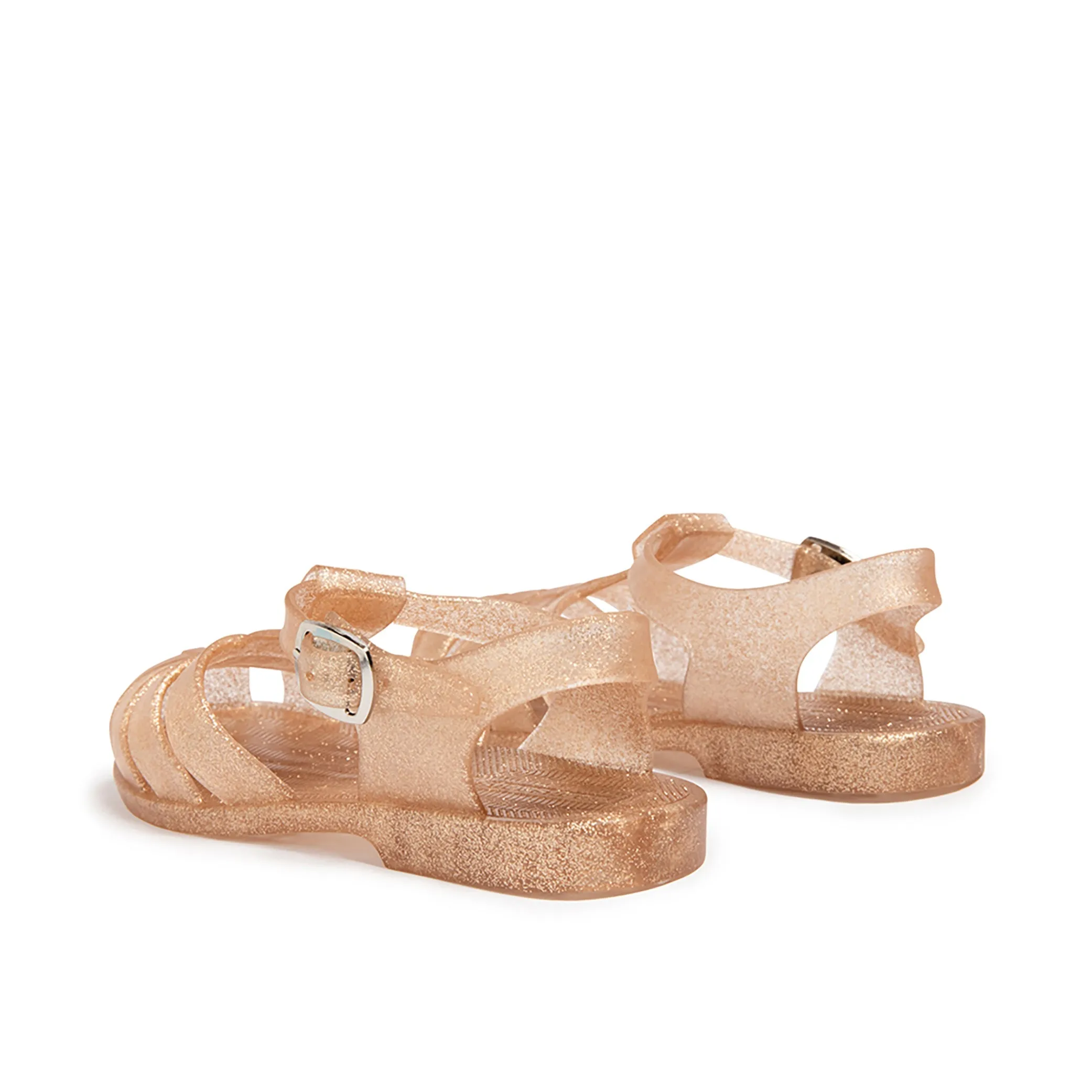 Girls Jelly Sandals in Gold - Cali