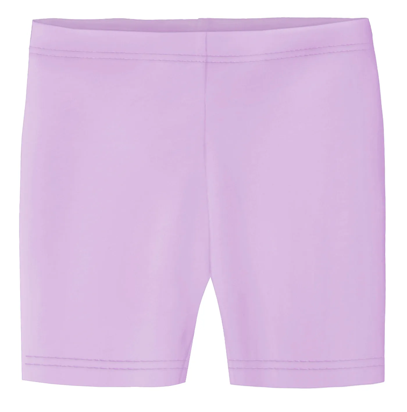 Girls Soft 100% Cotton Bike Shorts | Lavender