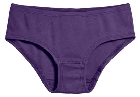 Girls Soft Cotton Brief  | Purple