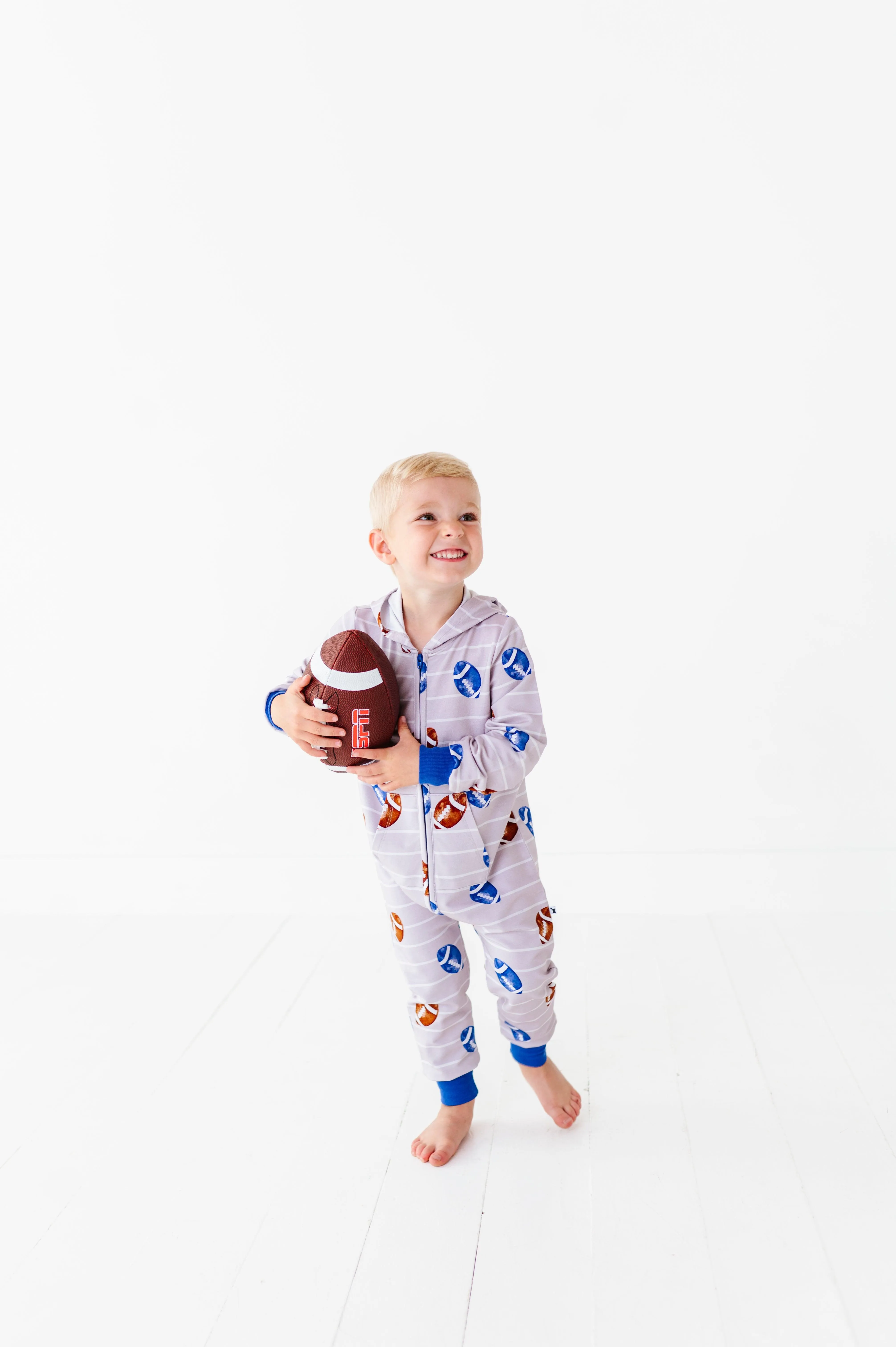 Gridiron Grind French Terry Romper