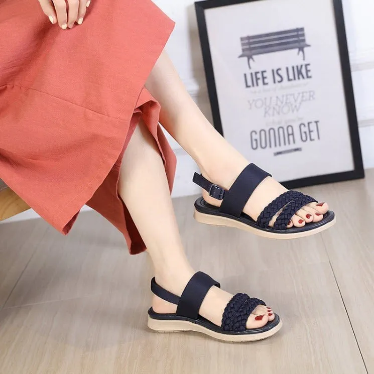 GRW Orthopedic Comfortable Sandals Women Summer Open Toe Retro