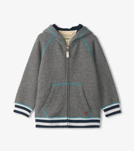 Hatley Hoodie - Flame Blue Melange