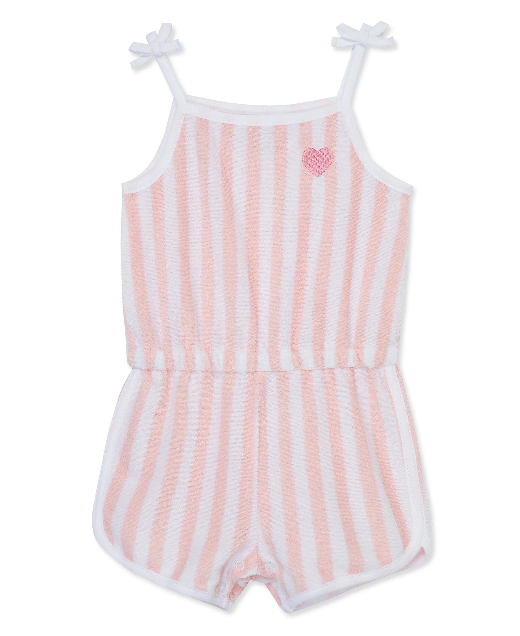 Heart Terry Romper - Toddler (2T-4T)