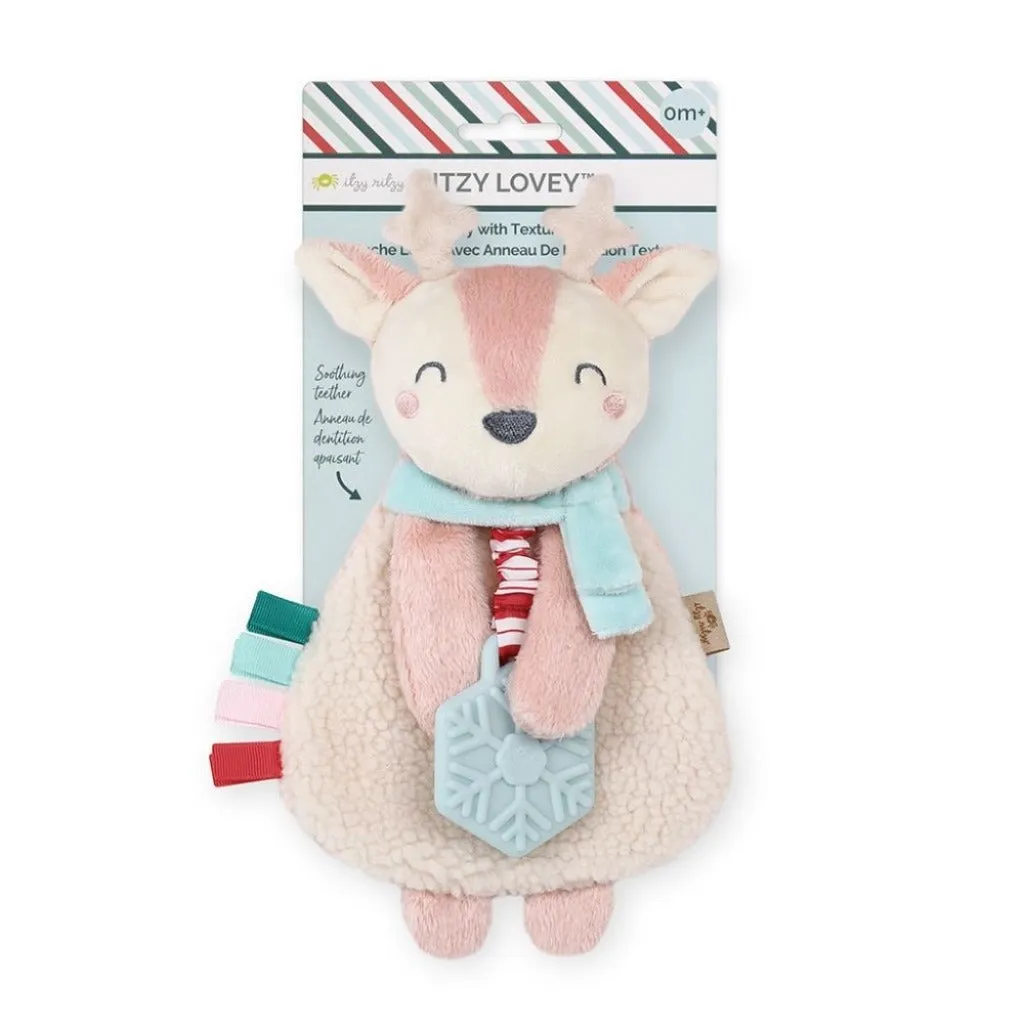 Holiday Itzy Lovey™ Plush and Teether Toy