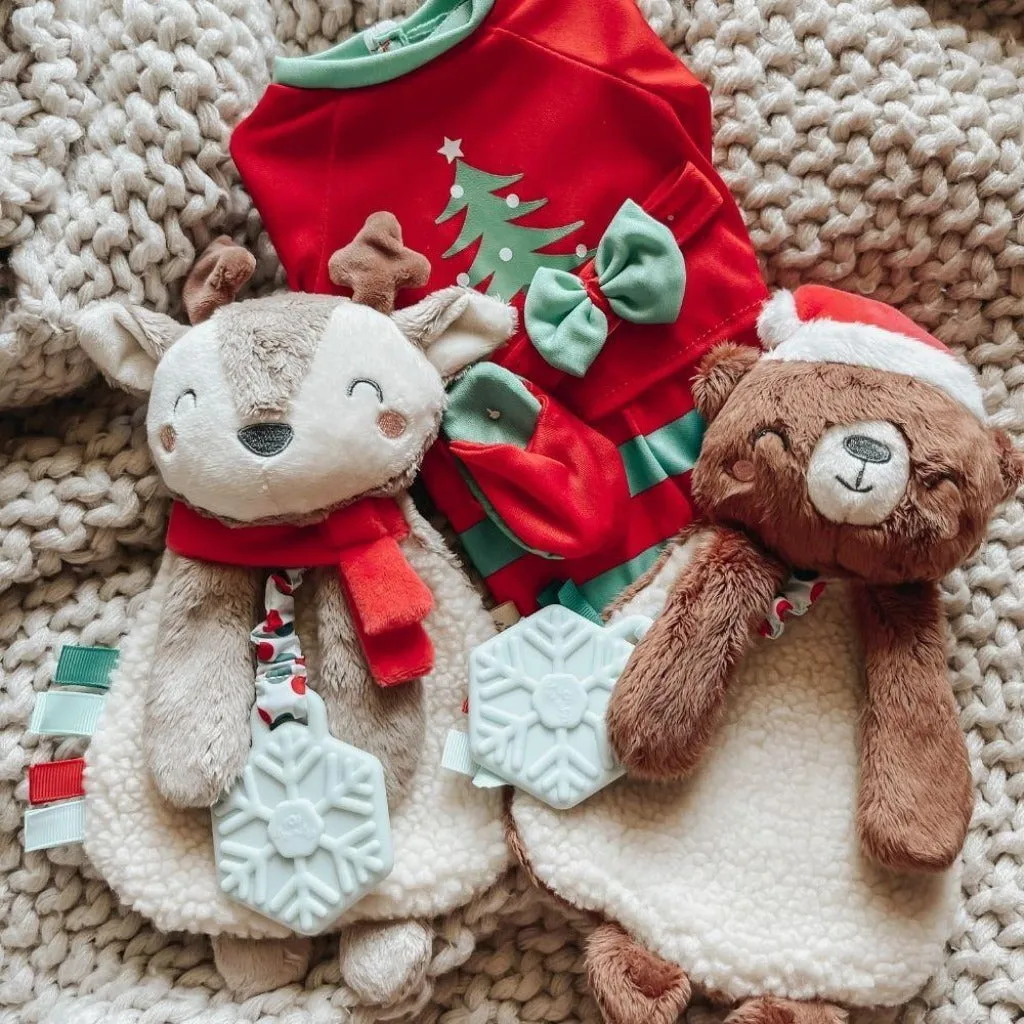 Holiday Itzy Lovey™ Plush and Teether Toy