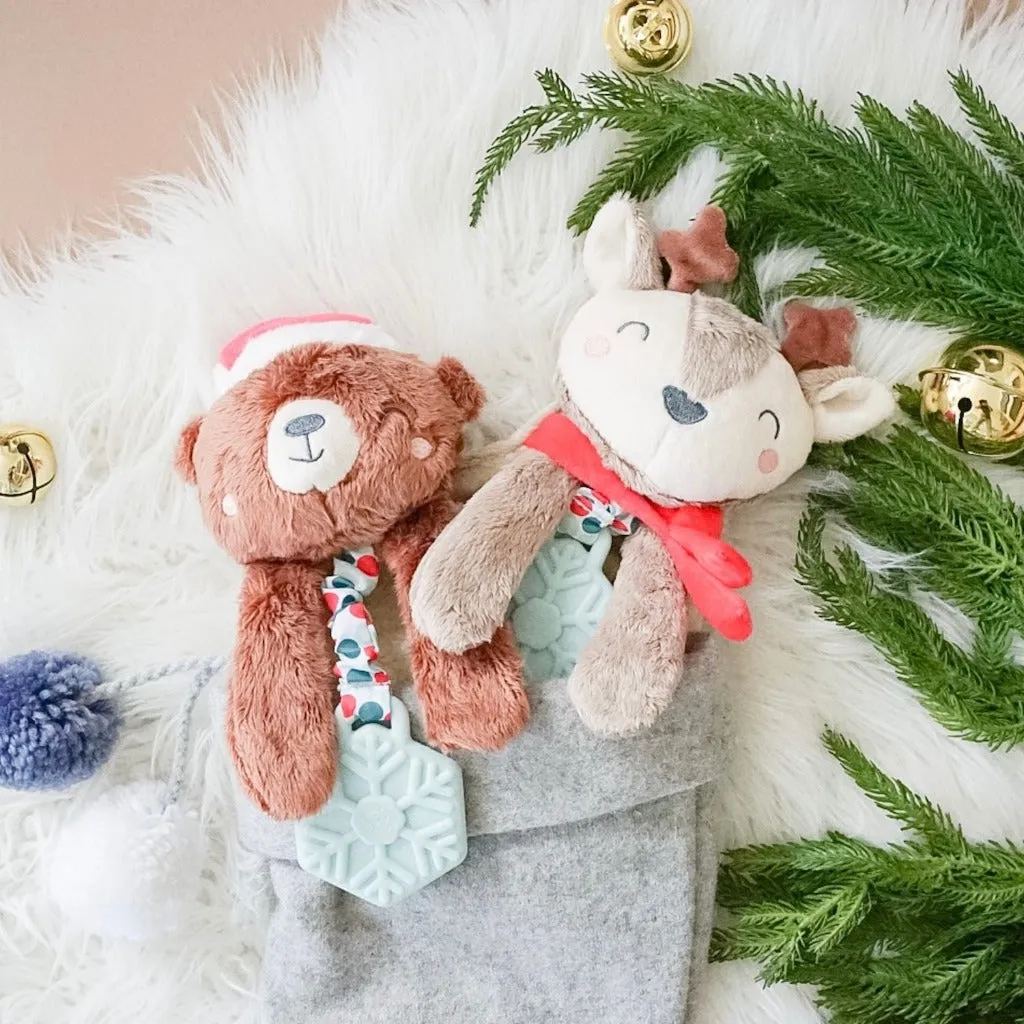 Holiday Itzy Lovey™ Plush and Teether Toy