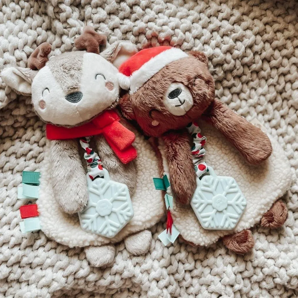 Holiday Itzy Lovey™ Plush and Teether Toy