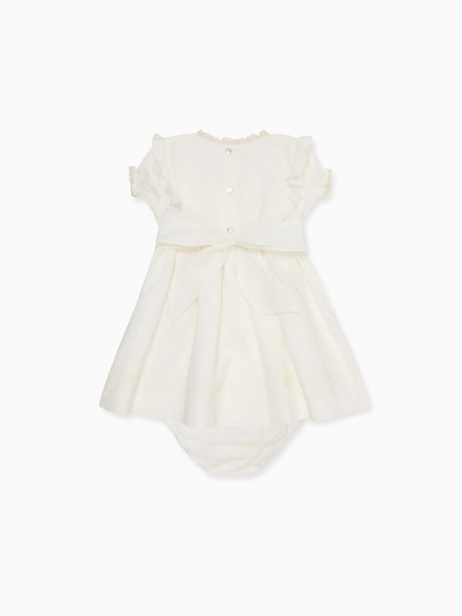 Ivory Luisa Ceremony Baby Girl Set