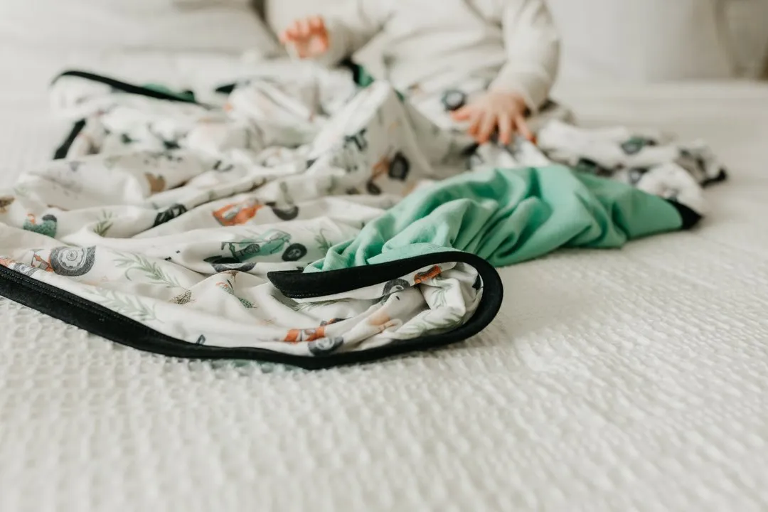 Jo 3 Layer Stretchy Quilt- Copper Pearl