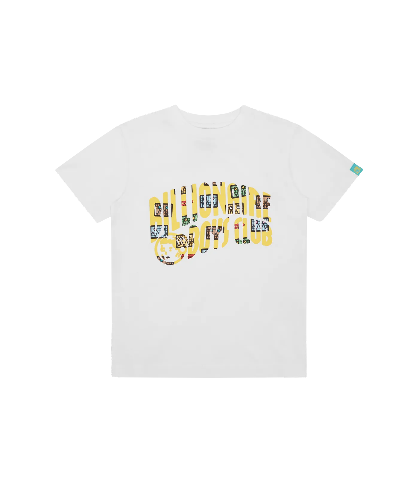 KIDS JUMBLE ROBOT ARCH LOGO T-SHIRT - WHITE