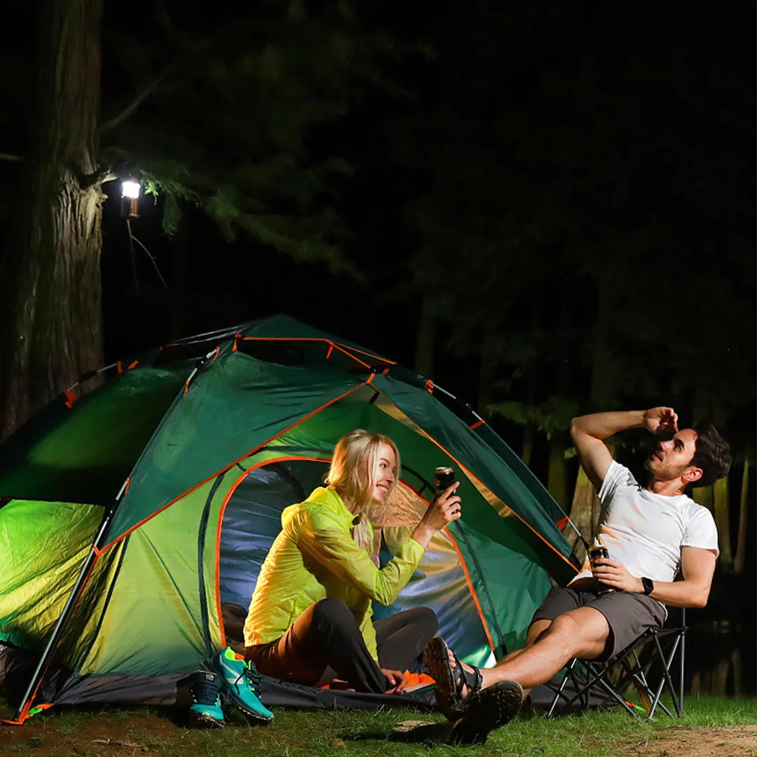 Large-Sized 3 Secs Tent. (Comfortable for 3 Adults)