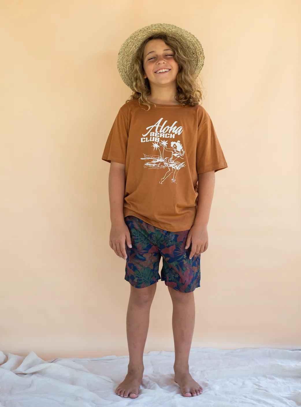 Lewis T-Shirt - Aloha Mud