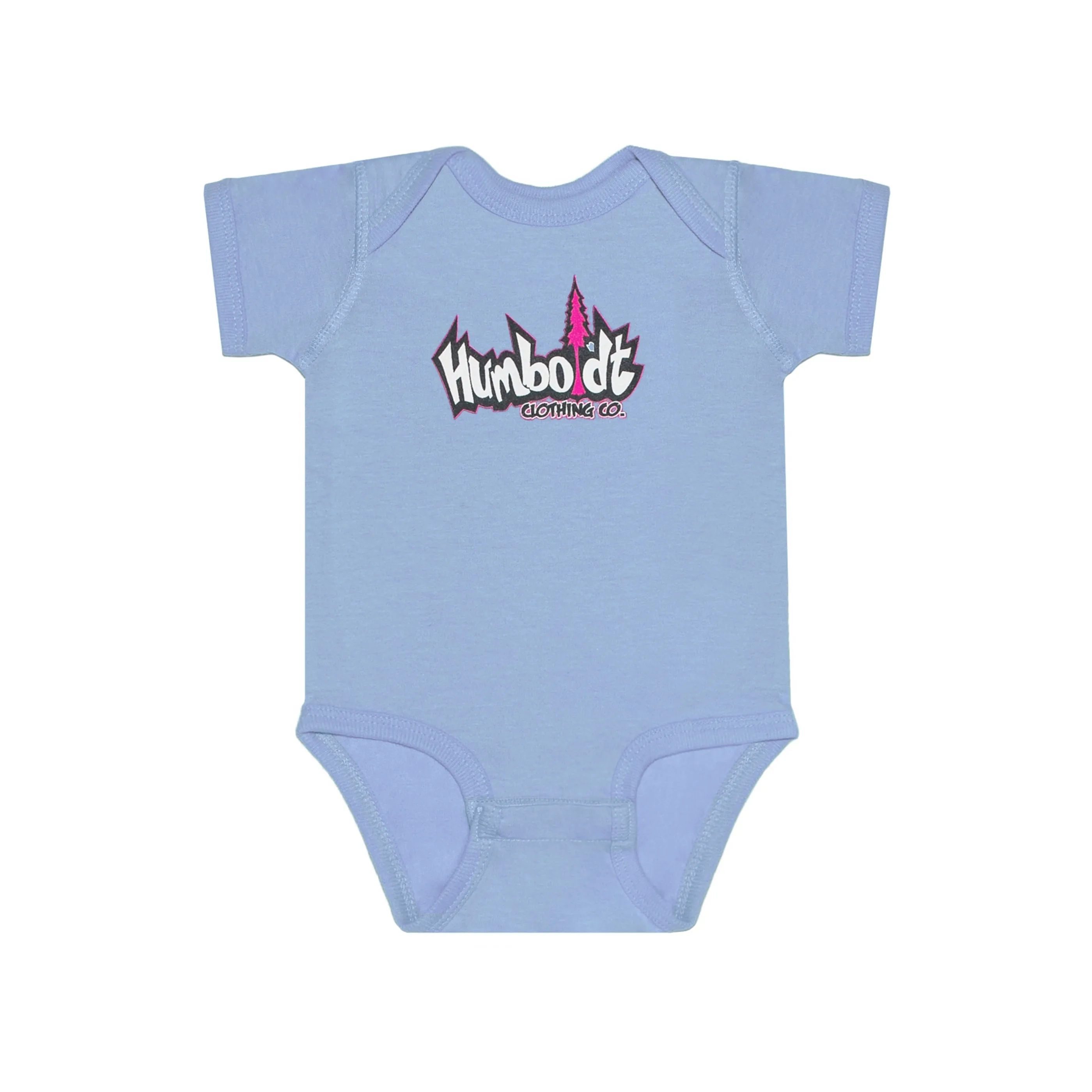 Logo Baby Onesie Carolina Blue