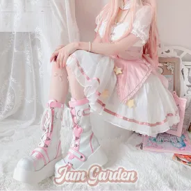 Lolita Cute Sweet Cool Knight Boots